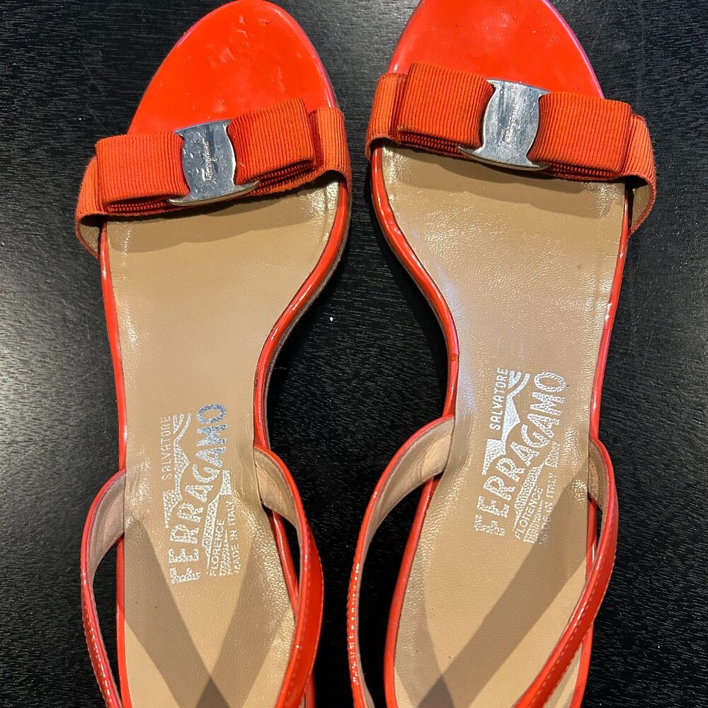 Vtg Salvatore Ferragamo Womens Sandals